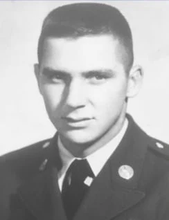 Portrait of Captain Gary D. Humphries in his Army uniform